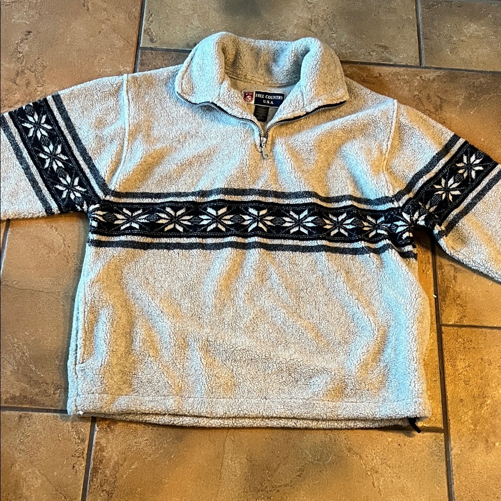 FREE COUNTRY FLEECE PULLOVER